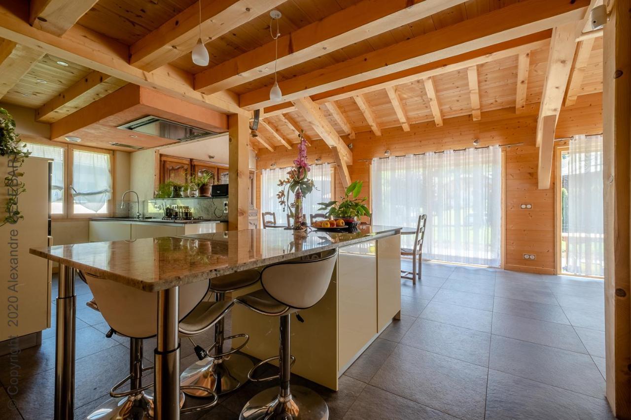 Chalet Aux 3 Biches Mieussy エクステリア 写真
