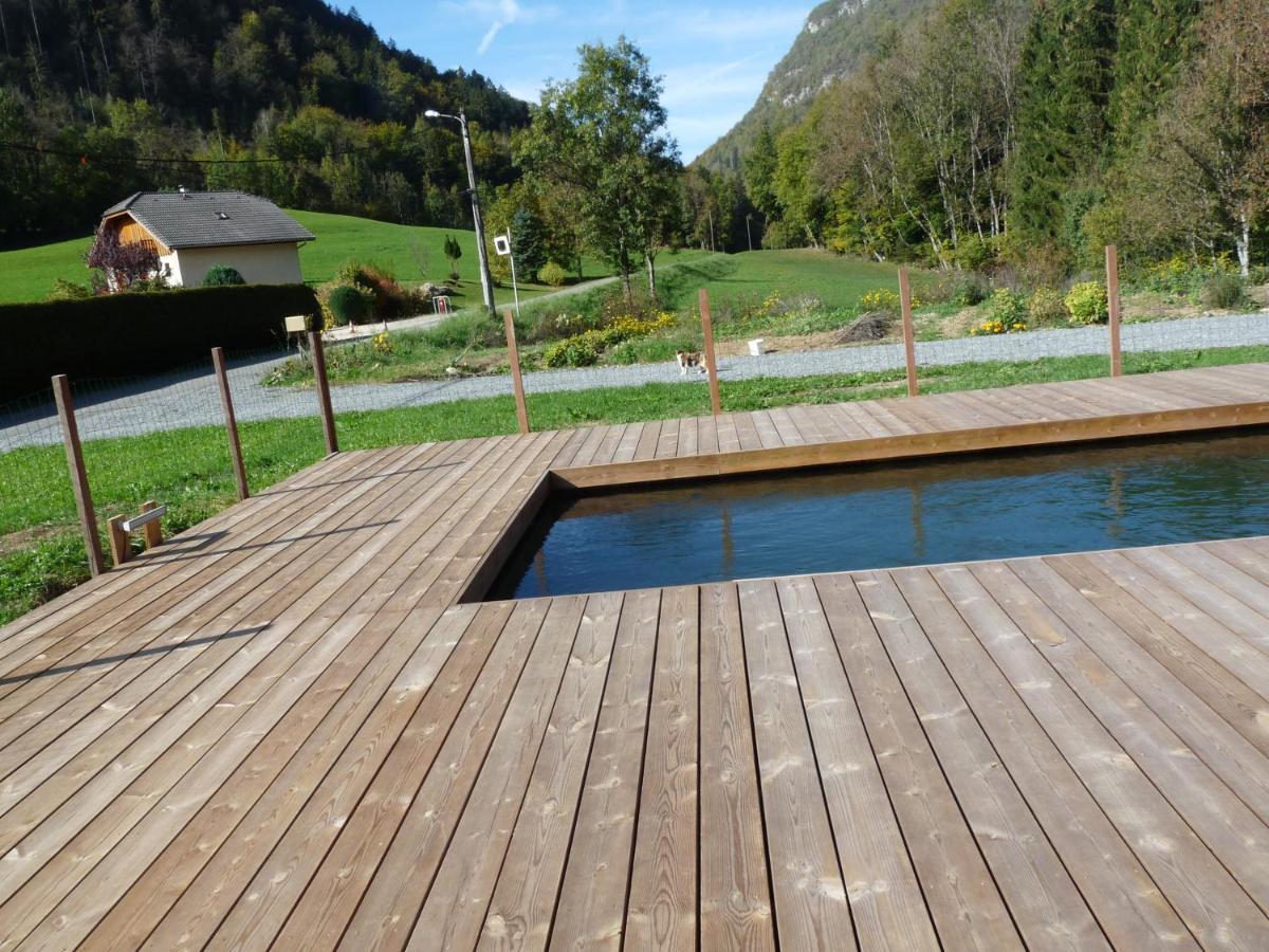 Chalet Aux 3 Biches Mieussy エクステリア 写真